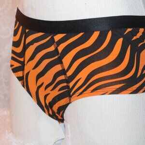 MeUndies Cheeky briefs Tiger stripes 2023 retired pattern small